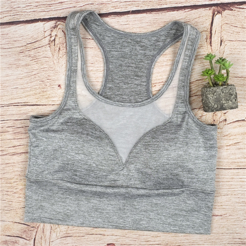 Sports Bra Women Yoga Tops New Fitness Sport Bra Wiith Pad Woman Gym Running Tank Top