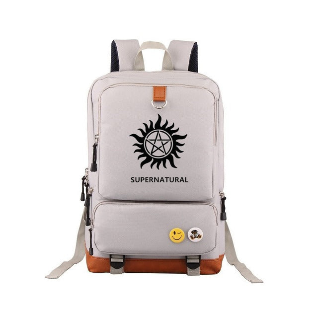 Supernatural Backpack for Women Men Bags