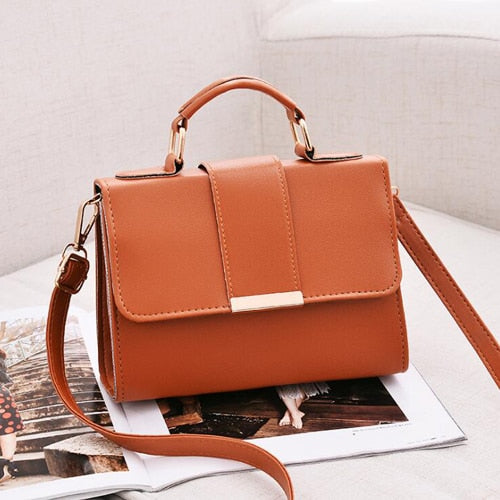 Summer Women Bag Leather Handbags PU Shoulder Bag Small Flap Crossbody Bags