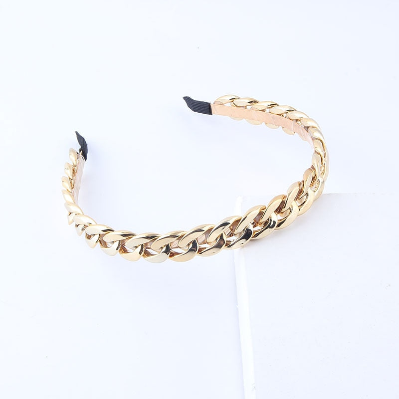 Bohemian Vintage Metal Chain Hairband Headband Headwear Hair Accessories