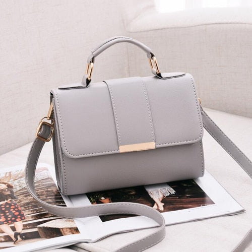 Summer Women Bag Leather Handbags PU Shoulder Bag Small Flap Crossbody Bags