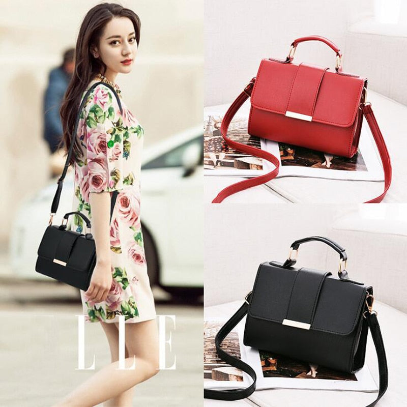 Summer Women Bag Leather Handbags PU Shoulder Bag Small Flap Crossbody Bags