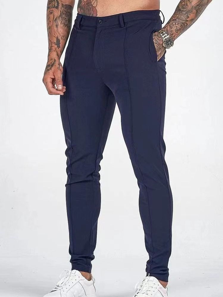 Hot selling casual pants in spring and summer, new men's outdoor slim fit pants, straight leg sports pants in summer